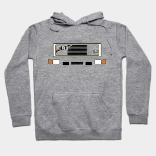 ERF E series 1980s classic heavy lorry minimalist front Hoodie